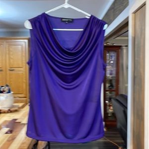 Women’s Jones New York collection purple top